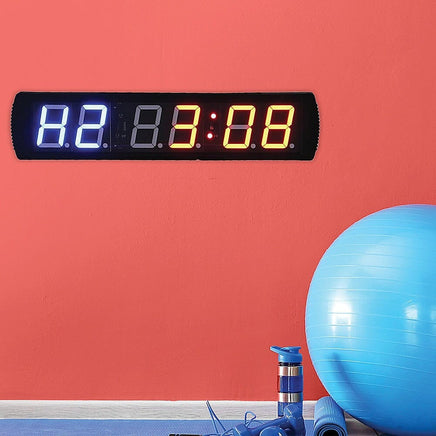 6 Digit Digital Timer Interval Fitness Clock Sports & Fitness Kings Warehouse