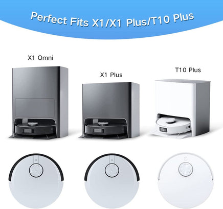 6 X Auto Empty Station Dust Bags For Ecovacs Deebot X1 Omni Series Robots Appliances Kings Warehouse