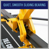 600mm Manual Tile Cutter Laser Guide Home Pro Tile Cutting Machine Heavy Duty Tools Kings Warehouse