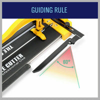 600mm Manual Tile Cutter Laser Guide Home Pro Tile Cutting Machine Heavy Duty Tools Kings Warehouse
