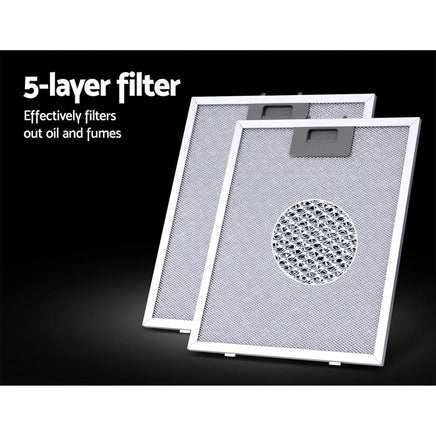 600mm Range Hood 60cm Rangehood Black Appliances Kings Warehouse