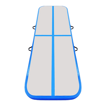 6m Inflatable Air Track Gym Mat Airtrack Tumbling Gymnastics Tumbling with Pump Sports & Fitness Kings Warehouse