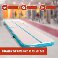 6m Inflatable Air Track Gym Mat Airtrack Tumbling Gymnastics Tumbling with Pump Sports & Fitness Kings Warehouse
