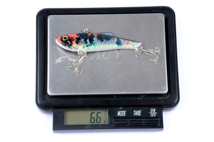 6x 7cm Vib Bait Fishing Lure Lures Hook Tackle Saltwater Kings Warehouse