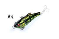 6x 7cm Vib Bait Fishing Lure Lures Hook Tackle Saltwater Kings Warehouse