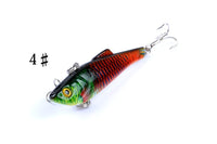 6x 7cm Vib Bait Fishing Lure Lures Hook Tackle Saltwater Kings Warehouse