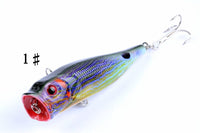 6X 9cm Popper Poppers Fishing Lure Lures Surface Tackle Fresh Saltwater Kings Warehouse 