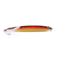 6x Popper Minnow 10cm Fishing Lure Lures Surface Tackle Fresh Saltwater Kings Warehouse 