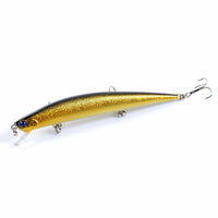 6x Popper Minnow 12.5cm Fishing Lure Lures Surface Tackle Fresh Saltwater Kings Warehouse