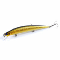 6x Popper Minnow 12.5cm Fishing Lure Lures Surface Tackle Fresh Saltwater Kings Warehouse 