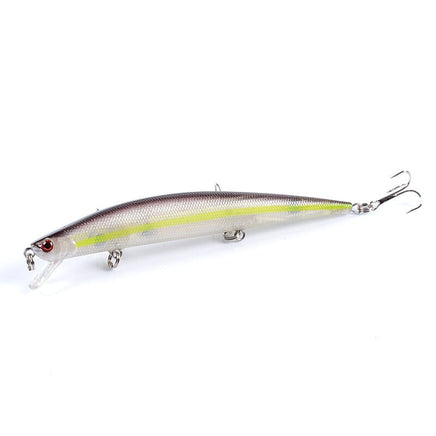 6x Popper Minnow 12.5cm Fishing Lure Lures Surface Tackle Fresh Saltwater Kings Warehouse