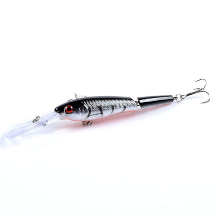 6x Popper Minnow 13.3cm Fishing Lure Lures Surface Tackle Fresh Saltwater Kings Warehouse