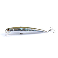 6x Popper Minnow 9.6cm Fishing Lure Lures Surface Tackle Fresh Saltwater Kings Warehouse 