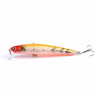 6x Popper Minnow 9.6cm Fishing Lure Lures Surface Tackle Fresh Saltwater Kings Warehouse 