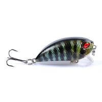 6x Popper Poppers 5.1cm Fishing Lure Lures Surface Tackle Fresh Saltwater Kings Warehouse 