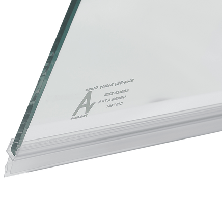 700 x 1450mm Frameless Bath Panel 10mm Glass Shower Screen By Della Francesca Furniture Kings Warehouse