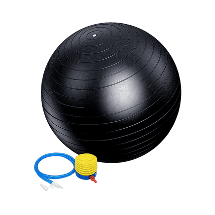75cm Static Strength Exercise Stability Ball with Pump Sports & Fitness Kings Warehouse