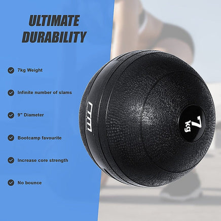 7kg Slam Ball No Bounce Crossfit Fitness MMA Boxing BootCamp Sports & Fitness Kings Warehouse