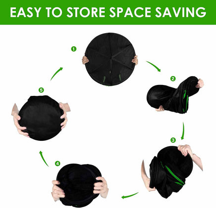 8-Layer 162cm Foldable Herb Vegetable Fruit Drying Dehydrating Rack Mesh Hanging Dryer Kings Warehouse