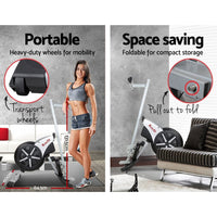 8 Level Rowing Exercise Machine Summer Sale Kings Warehouse