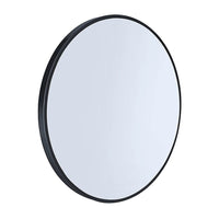 80cm Round Wall Mirror Bathroom Makeup Mirror by Della Francesca Home & Garden Kings Warehouse