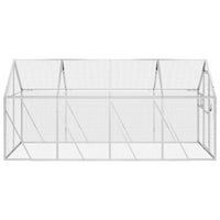 Aviary Silver 1.79x4x1.85 m Aluminium