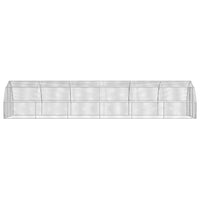 Chicken Run 2.5x12x2.25 m Galvanised Steel