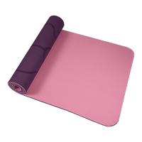 8mm TPE Yoga Mat Exercise Fitness Gym Pilates Non Slip Dual Layer Sports & Fitness Kings Warehouse