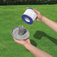 8PCS Replacement Bestway VI Filter Cartridge Inflatable Lay-Z-Spa Filters 58323 Kings Warehouse