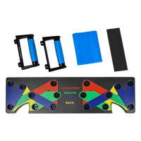 9 in 1 Push Up Board Yoga Bands Fitness Workout Train Gym Exercise Pushup Stand Sports & Fitness Kings Warehouse