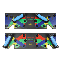 9 in 1 Push Up Board Yoga Bands Fitness Workout Train Gym Exercise Pushup Stand Sports & Fitness Kings Warehouse