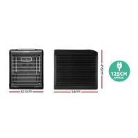 9 Trays Food Dehydrator Stainless Steel Tray Appliances Kings Warehouse