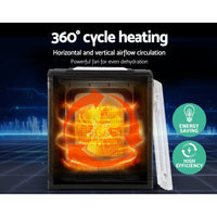 9 Trays Food Dehydrator Stainless Steel Tray Appliances Kings Warehouse