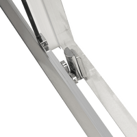 900 x 900mm Sliding Door Nano Safety Glass Shower Screen By Della Francesca Furniture Kings Warehouse