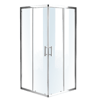 900 x 900mm Sliding Door Nano Safety Glass Shower Screen By Della Francesca Furniture Kings Warehouse