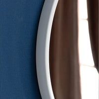 90cm Round Wall Mirror Bathroom Makeup Mirror by Della Francesca Home & Garden Kings Warehouse