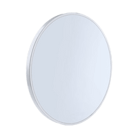 90cm Round Wall Mirror Bathroom Makeup Mirror by Della Francesca Home & Garden Kings Warehouse