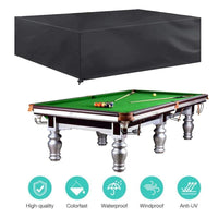 9FT Outdoor Pool Snooker Billiard Table Cover Polyester Waterproof Dust Cap Kings Warehouse 