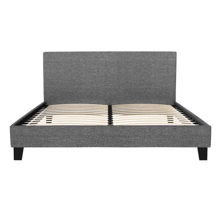 Artiss Bed Frame Queen Size Grey NEO
