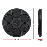 Everfit Music Boxing Machine Bluetooth Wall-Mounted Punch Target with LED Display & Gloves