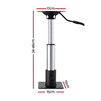 Seamanship Boat Seat Pedestal 34-46cm Adjustable Gas Lift 360 Degrees Swivel