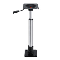 Seamanship Boat Seat Pedestal 55-75cm Adjustable Gas Lift 360 Degrees Swivel