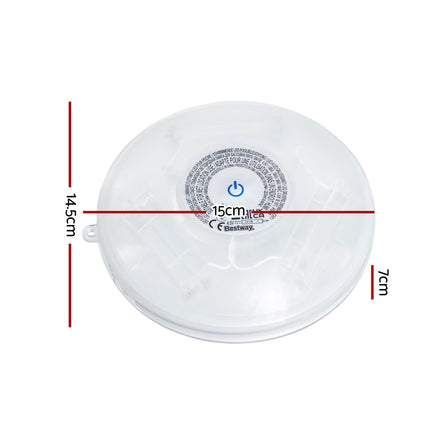 Bestway Pool Float Lamp LED Lights 7 Modes Multi Color Lamps For Pools