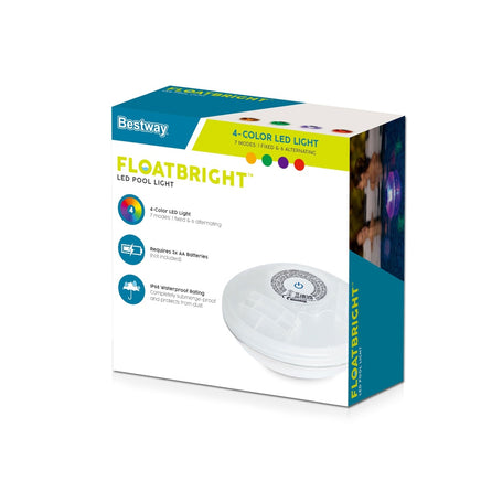 Bestway Pool Float Lamp LED Lights 7 Modes Multi Color Lamps For Pools