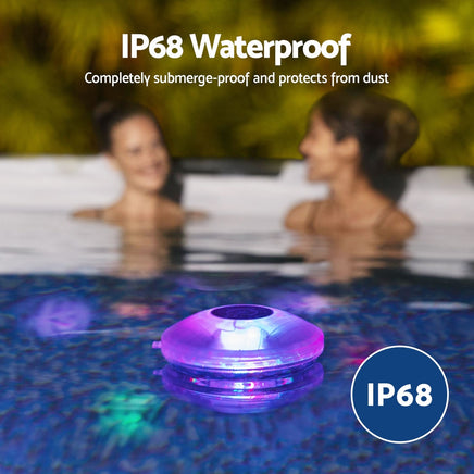 Bestway Pool Float Lamp LED Lights 7 Modes Multi Color Lamps For Pools