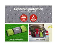 Self Inflating Mattress Camping Sleeping Mat Air Bed Pad Single Green