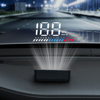 Universal Car Digital GPS Speedometer OBDHeads Up Display Overspeed Warning Alarm