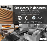 UL-tech Wireless CCTV Security System 8CH NVR 3MP 6 Bullet Cameras 1TB