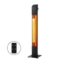 Radiant Tower Heater Electric Portable Remote Control 2000W Heating