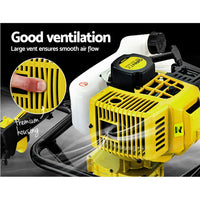 92CC Post Hole Digger 300mm Petrol Drill Auger Extension Bits